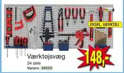 Harald Nyborg Værktøjsvæg, DKK 148 tilbud