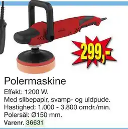 Harald Nyborg Polermaskine, DKK 299 tilbud