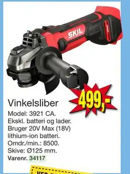 Harald Nyborg Vinkelsliber, DKK 499 tilbud