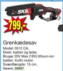 Harald Nyborg Grenkædesav, DKK 799 tilbud