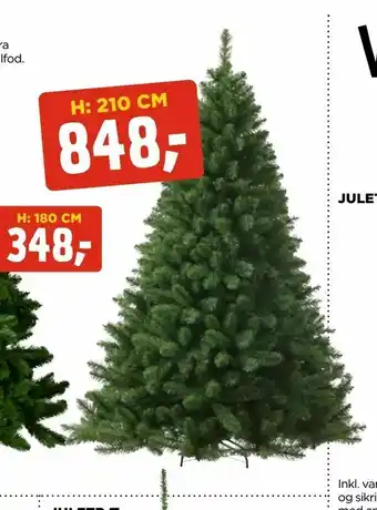 jem & fix Luksus juletræ tilbud