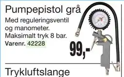 Harald Nyborg Pumpepistol grå, DKK 99 tilbud