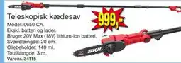 Harald Nyborg Teleskopisk kædesav, DKK 999 tilbud