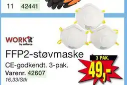 Harald Nyborg FFP2-støvmaske, DKK 49 tilbud