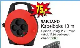 Harald Nyborg Kabelboks 10 m, DKK 75 tilbud
