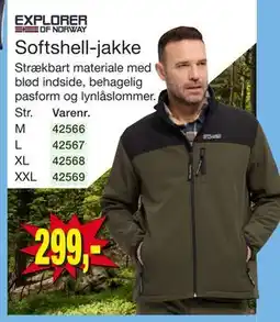 Harald Nyborg Softshell-jakke, DKK 299 tilbud