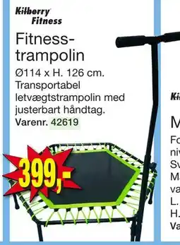 Harald Nyborg Fitnesstrampolin, DKK 399 tilbud