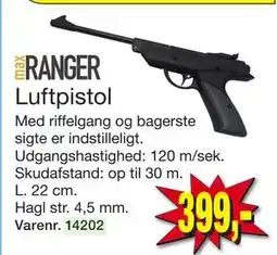 Harald Nyborg Luftpistol, DKK 399 tilbud