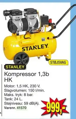Harald Nyborg Kompressor 1,3b HK, DKK 999 tilbud