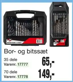 Harald Nyborg Bor- og bitssæt tilbud