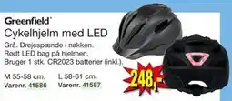 Harald Nyborg Cykelhjelm med LED, DKK 248 tilbud