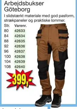 Harald Nyborg Arbejdsbukser Göteborg, DKK 399 tilbud