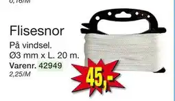Harald Nyborg Flisesnor, DKK 45 tilbud