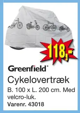 Harald Nyborg Cykelovertræk, DKK 118 tilbud
