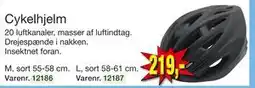 Harald Nyborg Cykelhjelm, DKK 219 tilbud