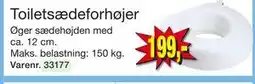 Harald Nyborg Toiletsædeforhøjer, DKK 199 tilbud
