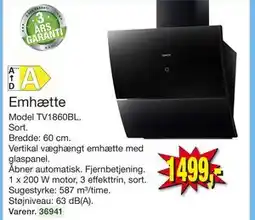 Harald Nyborg Emhætte, DKK 1499 tilbud