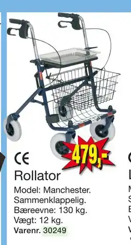 Harald Nyborg Rollator, DKK 479 tilbud