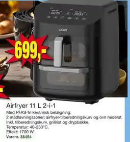 Harald Nyborg Airfryer 11 L 2-i-1, DKK 699 tilbud