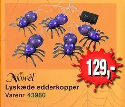 Harald Nyborg Lyskæde edderkopper, DKK 129 tilbud
