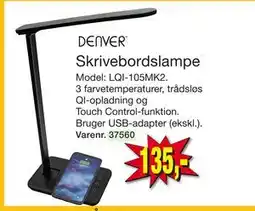 Harald Nyborg Skrivebordslampe, DKK 135 tilbud