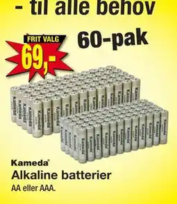 Harald Nyborg Alkaline batterier, DKK 69 tilbud