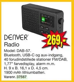 Harald Nyborg Radio, DKK 269 tilbud