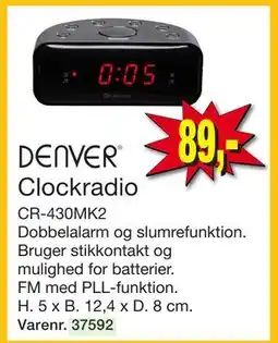 Harald Nyborg Clockradio, DKK 89 tilbud