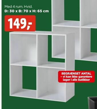 jem & fix Rumdeler tilbud