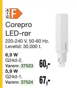 Harald Nyborg Corepro LED-rør tilbud