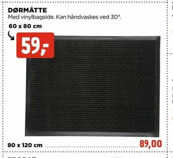 jem & fix Dørmåtte tilbud