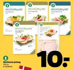 Netto Minimum pålæg tilbud