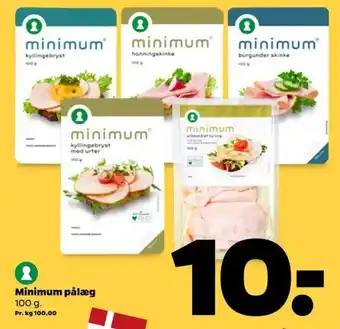 Netto Minimum pålæg tilbud