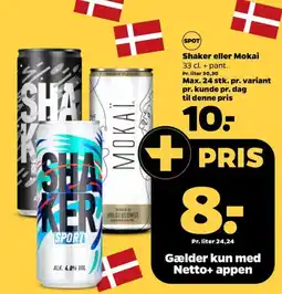 Netto Shaker eller Mokai tilbud