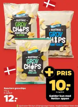Netto Snaxters grovchips tilbud