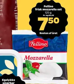 Netto Fellino frisk mozarella ost tilbud
