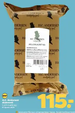 Netto H.C. Andersen skæreost tilbud