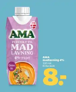 Netto AMA madlavning 4% tilbud