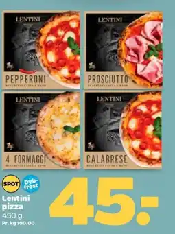 Netto Lentini pizza tilbud