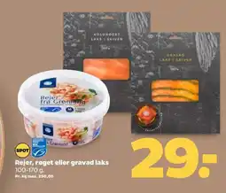 Netto Rejer, røget eller gravad laks tilbud