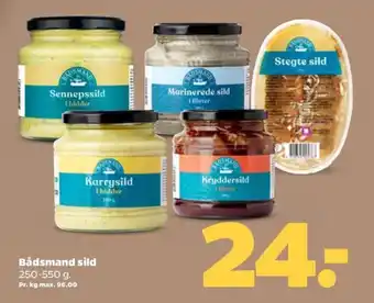 Netto Bådsmand sild tilbud