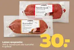 Netto Lampe spegepølse tilbud