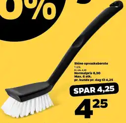 Netto Shine opvaskebørste tilbud