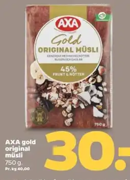 Netto AXA Gold original musli tilbud