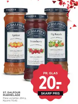MENY ST. DALFOUR Marmelade tilbud