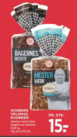 MENY KOHBERG Velsmag rugbrød tilbud