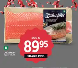 MENY Laksefilet tilbud