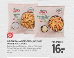 MENY GRØN BALANCE Økologiske ovn-kartofler tilbud