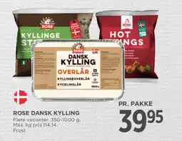 MENY ROSE Dansk kylling tilbud