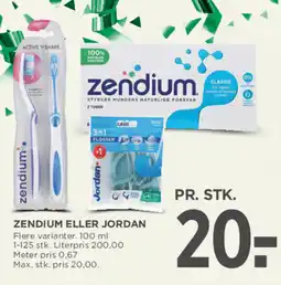 MENY Zendium eller jordan tilbud